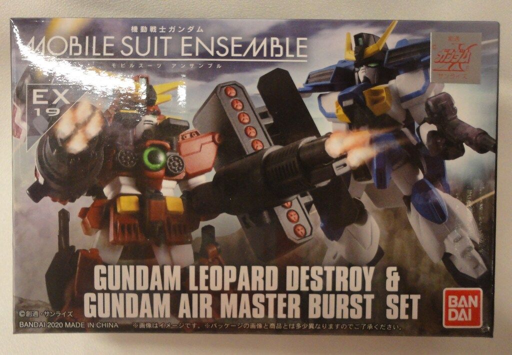 バンダイ MOBILE SUIT ENSEMBLE ガンダムレオパルドD(デストロイ)&ガンダムエアマスターバースト セット EX19