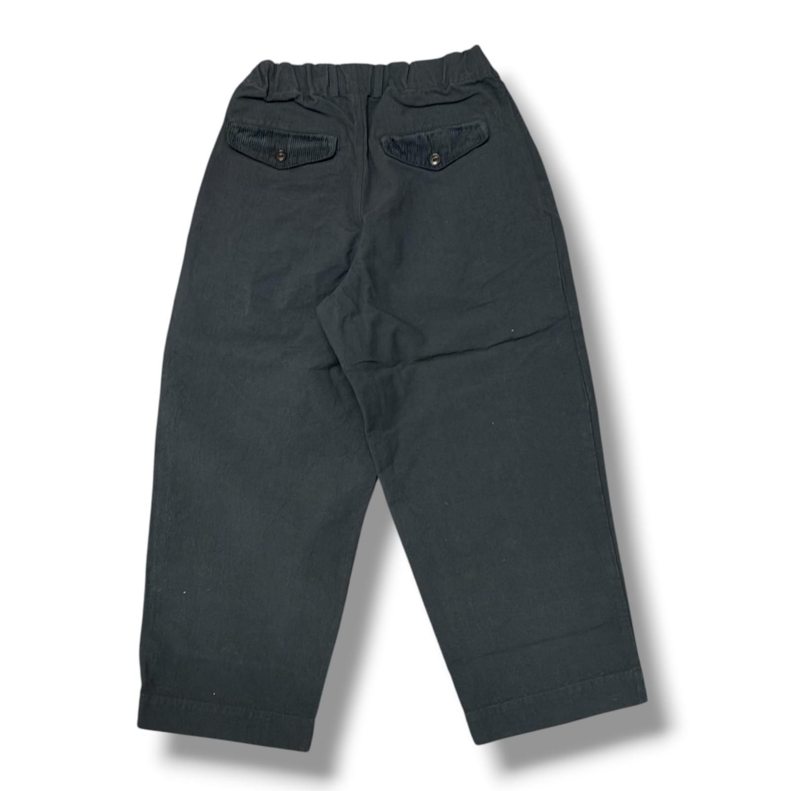 参考上代35200円 未使用 VOAAOV DOUBLE FACE GARMENT DYE Tuck Wide Pants ワイドパンツ ヴォアーブ VOPT-O24 ネイビー 1 （18053M） 参考上代35200円 未使用 VOAAOV DOUBLE FACE GARMENT DYE Tuck Wide