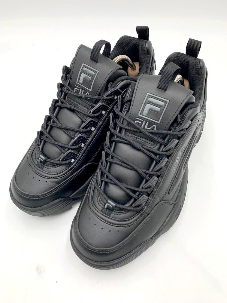 FILA フィラ USS25031-002 DISRUPTOR II/ディスラプター2 ローカット スニーカー size27.5cm/黒 ■■◎メンズ