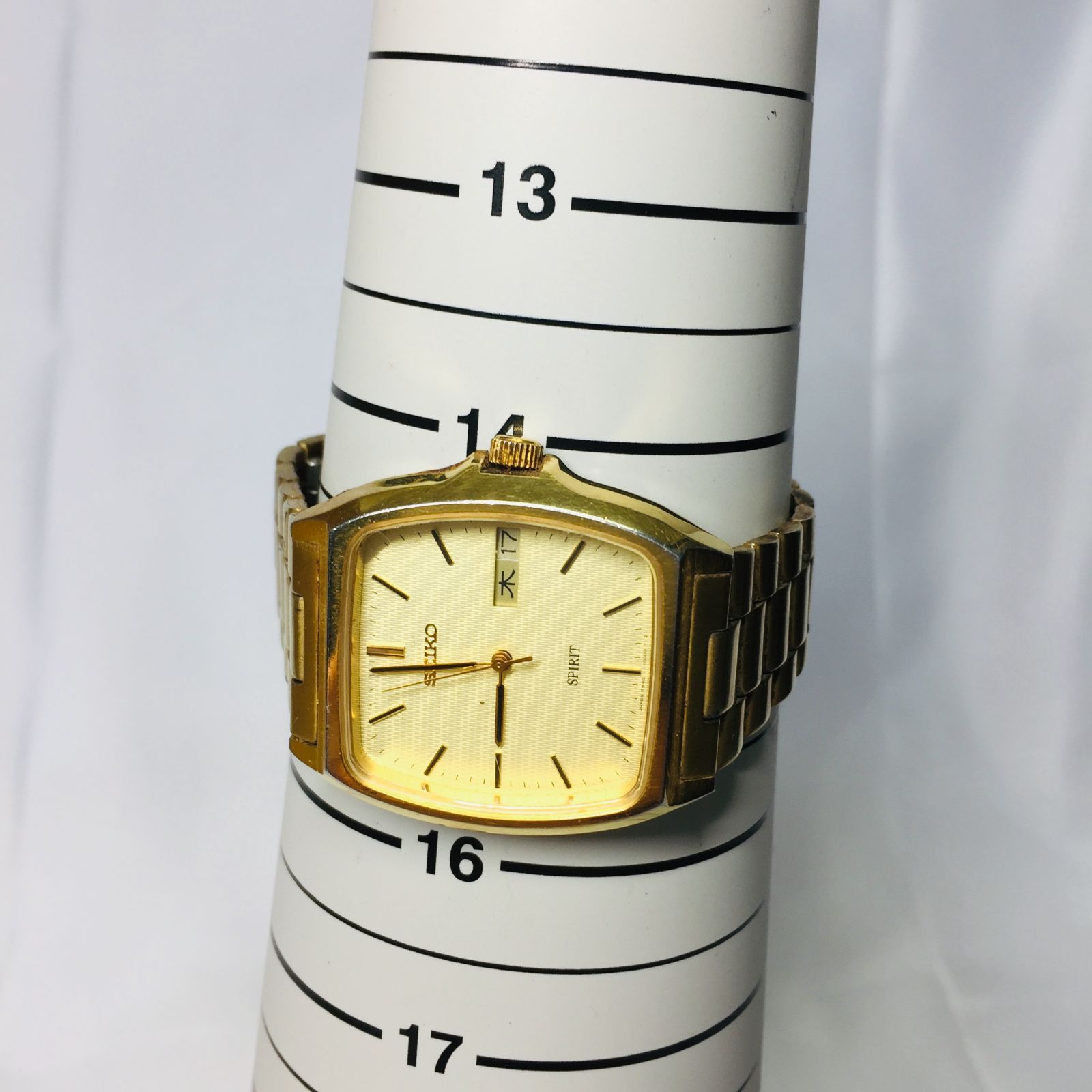 SEIKO SPIRIT アナログ腕時計 不動品 S【動作未確認】SEIKO SPIRIT 腕時計 メンズ セイコー ジャンク