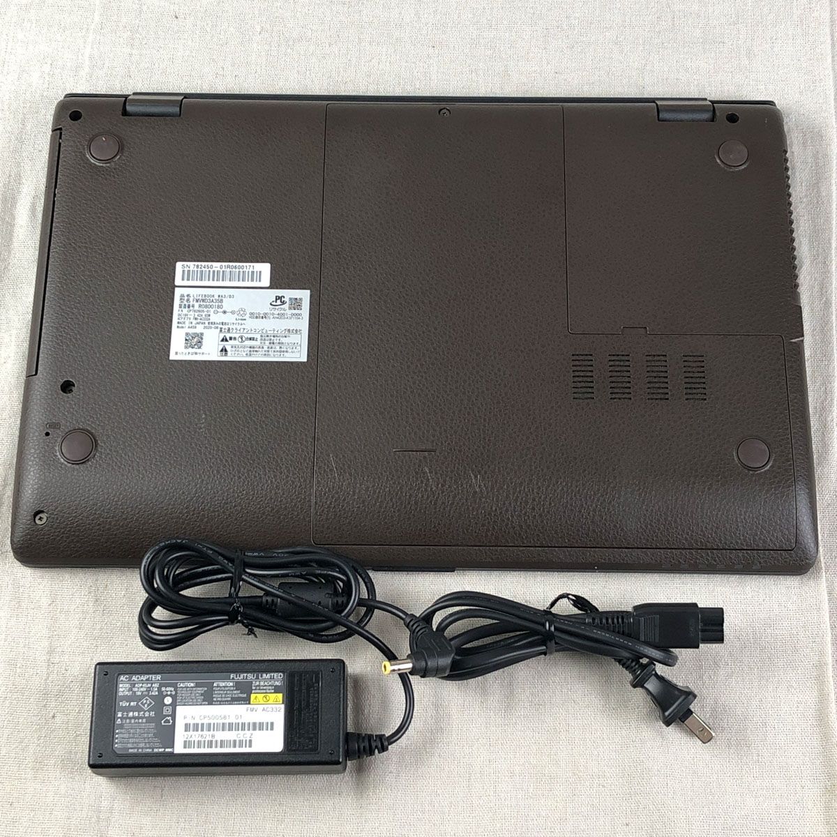 ジャンク FUJITSU LIFEBOOK WA3/D3 i5 8GB 500GB - メルカリ