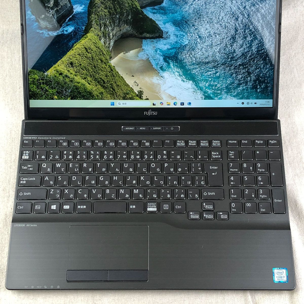 ジャンク FUJITSU LIFEBOOK AH53/D3 i7-8565U - メルカリ