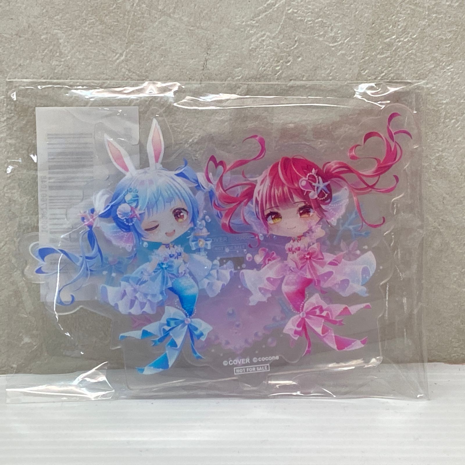ポケコロツイン アクリルスタンド ぺこマリ □ぺこマリ×ポケコロツイン コラボ開催記念キャンペーンコラボ限定