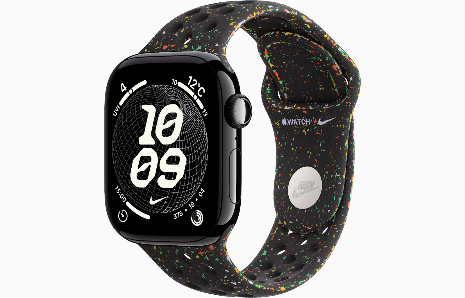 新品 Apple Watch Series 11 42mm ジェットブラック アルミニウム GPS ミッドナイトブラック ナイキ スポーツバンド M/L 35,750円
