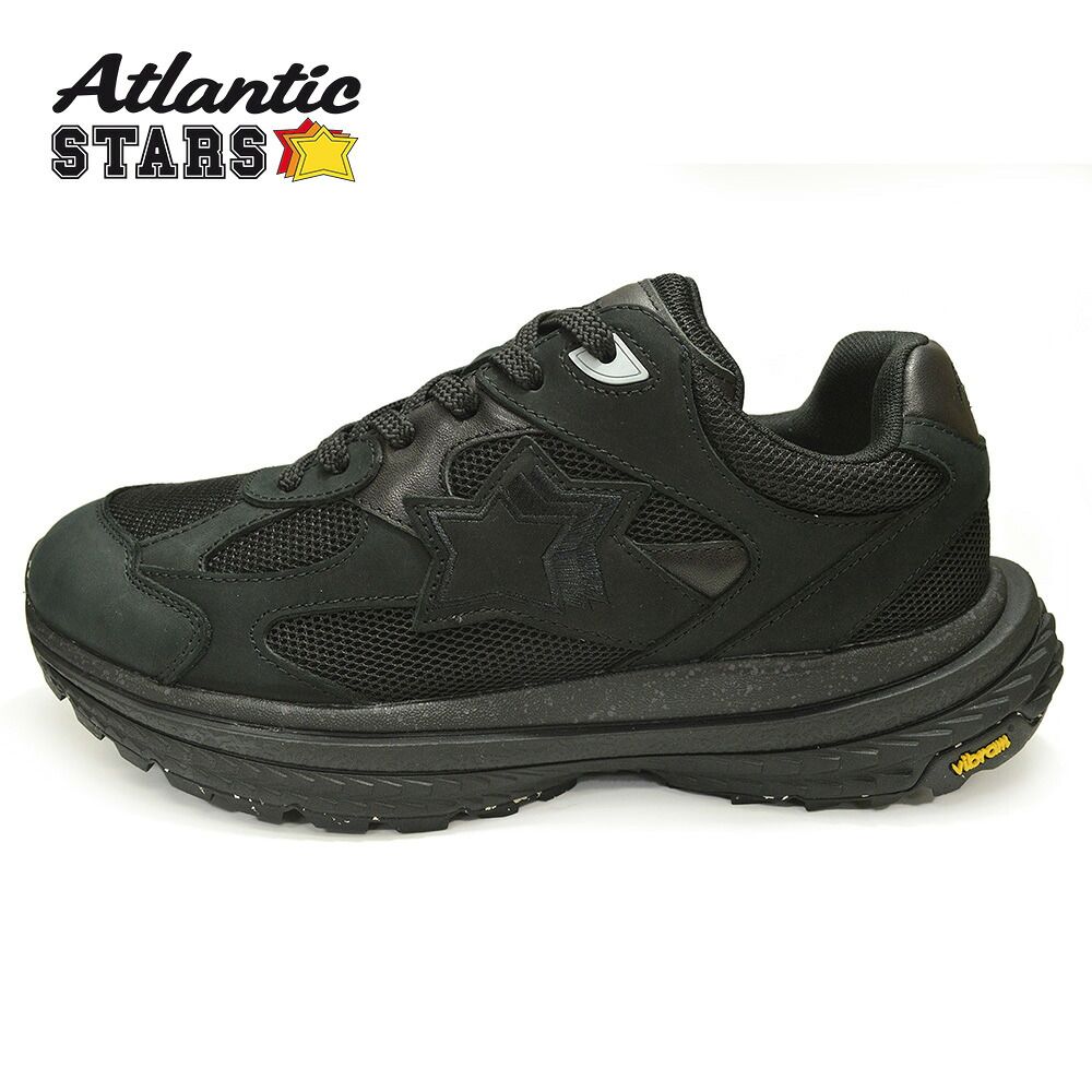 Atlantic STARS アトランティックスターズ 【正規品】スニーカー 2026-27年AW秋冬新作 VANCOUVER バンクーバー VANC-japanlimited-006 BLACK Rome Night ブラック