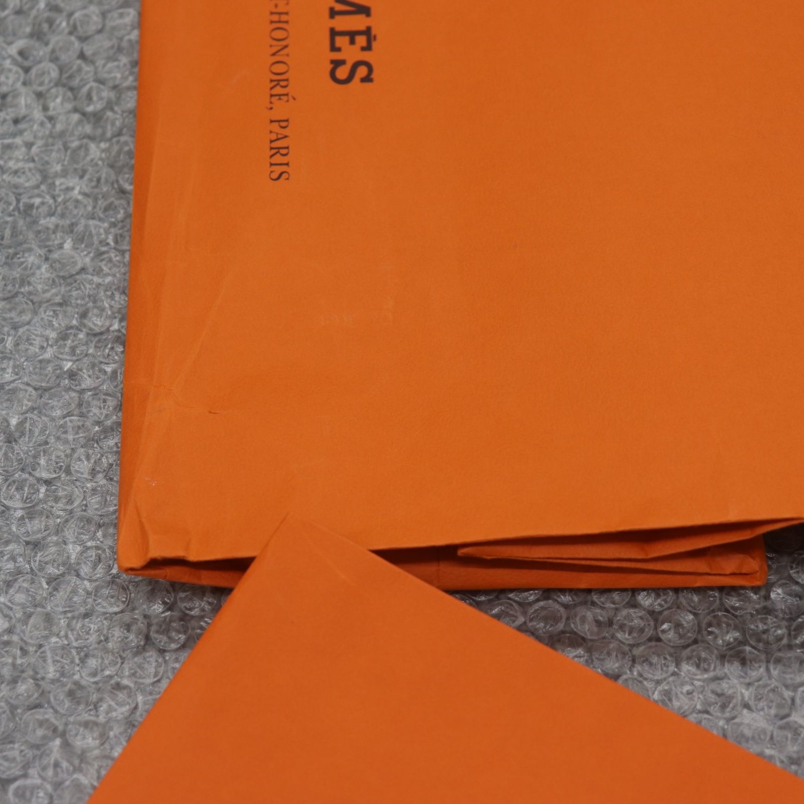 ITJKHB5HUM80 HERMES エルメス BOX ショッパー 純正 紙袋 オレンジ