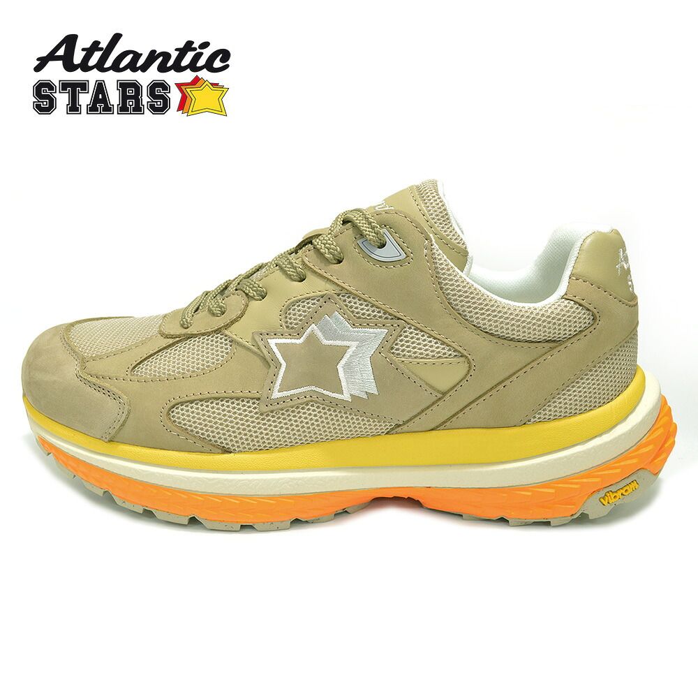 Atlantic STARS アトランティックスターズ 【正規品】スニーカー VANCOUVER バンクーバー VANC-japanlimited-022 LIGHT BROWN Amalfi Golden Hour ライトブラウン