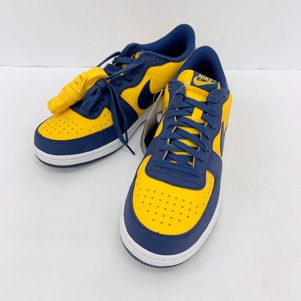 NIKE ナイキ ターミネーターロー スニーカー FJ4206-700 メンズ 28cm ユニバーシティゴールド｜ホワイト｜ネイビー 靴 DF19766■