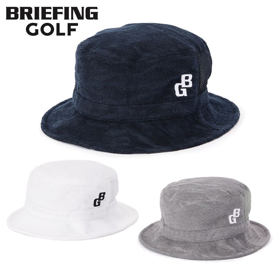 2026 BRIEFING ブリーフィング ゴルフ メンズ CR MEN’S PILE CAMO JQ BG LOGO HAT バケットハット BRG261MG6 日本正規品