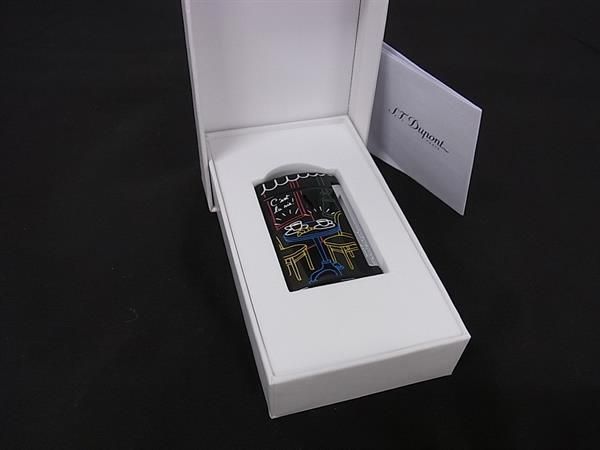■新品■未使用■S.T.Dupont エス･テー･デュポン ミニジェット ビストロ 高級ガスライター ターボライター 喫煙具 ブラック系 FX1787 26,611円