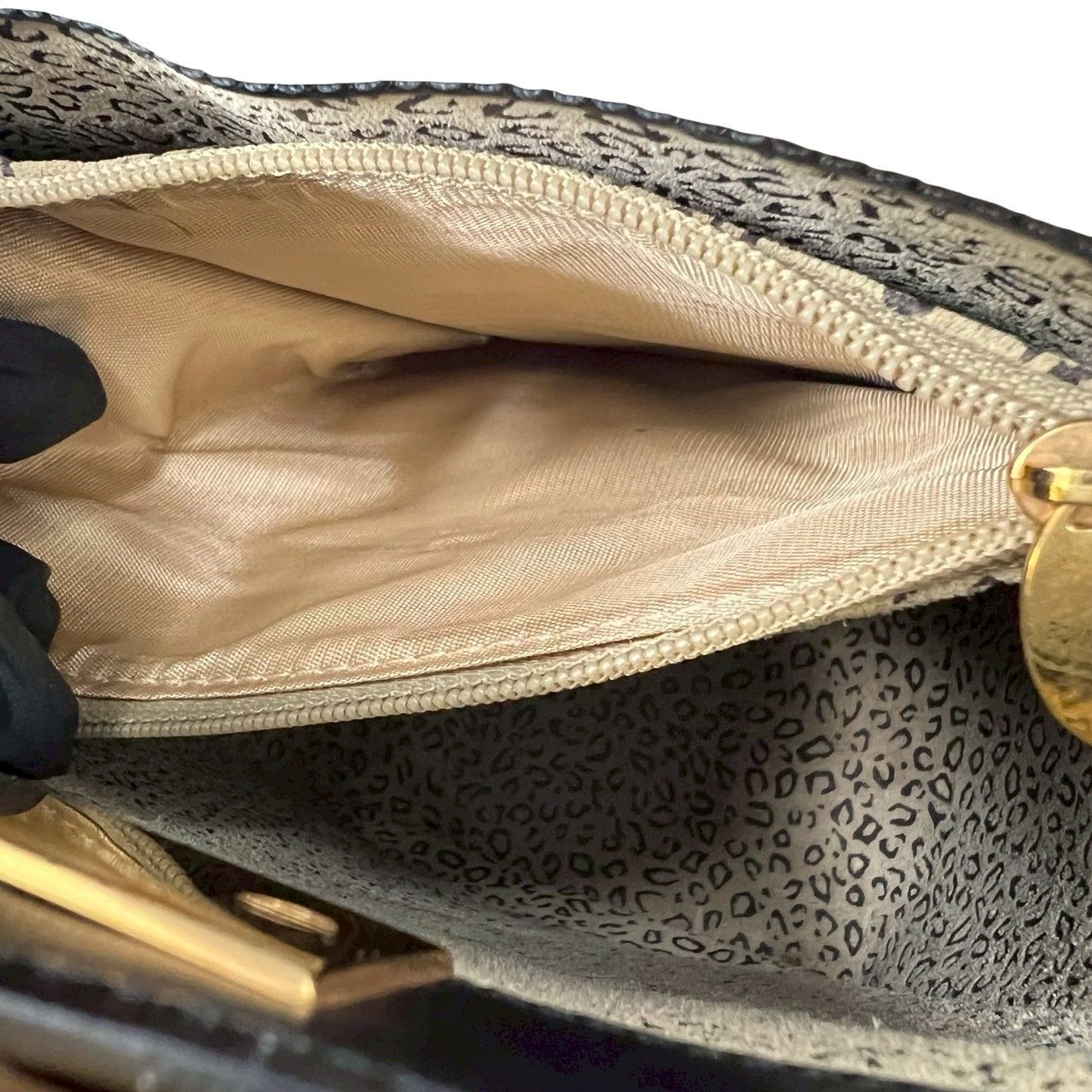 極 美品 CARTIER カルティエ パンテールライン パンサー 金具 カーフ