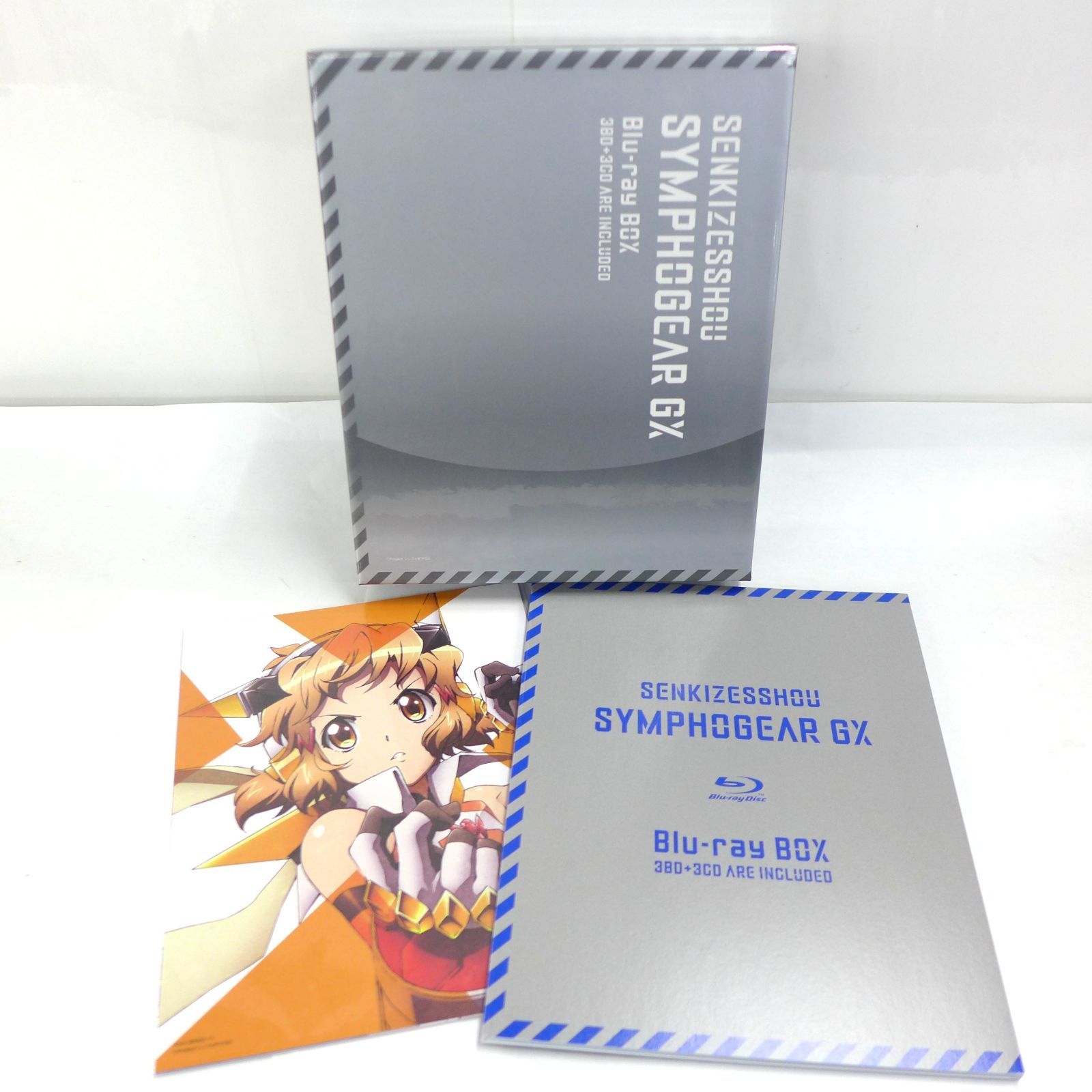 初回限定版 Blu-ray ブルーレイ 戦姫絶唱シンフォギア BOX 3点セット