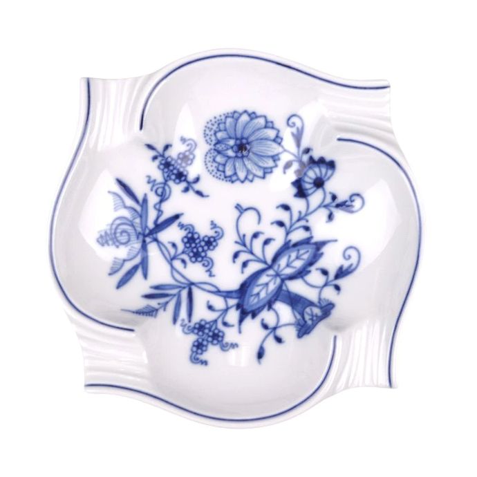Meissen（マイセン） ブルーオニオン アッシュトレイ（灰皿） Meissen マイセン ブルーオニオン アッシュトレイ 灰皿 小物入れ