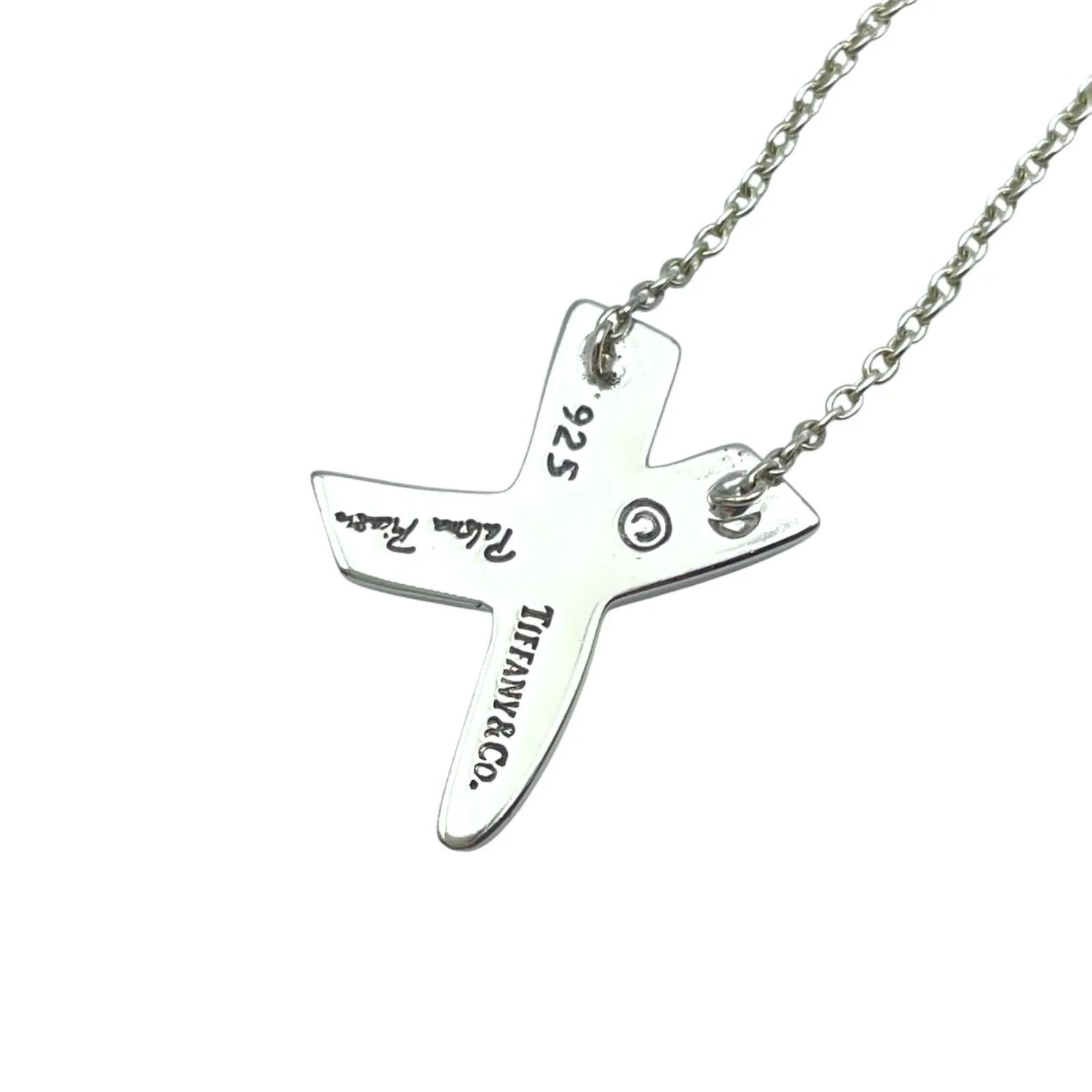 Tiffany & Co. ティファニー グラフィティ X キス ネックレス