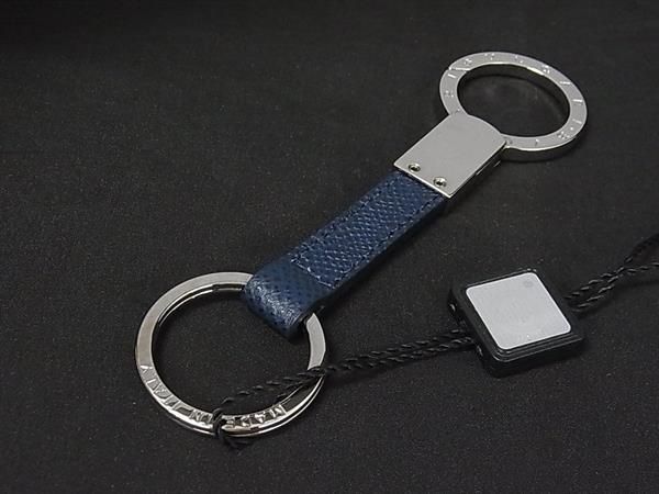 □極美品□ BVLGARI ブルガリブルガリ レザー キーリング ストラップ