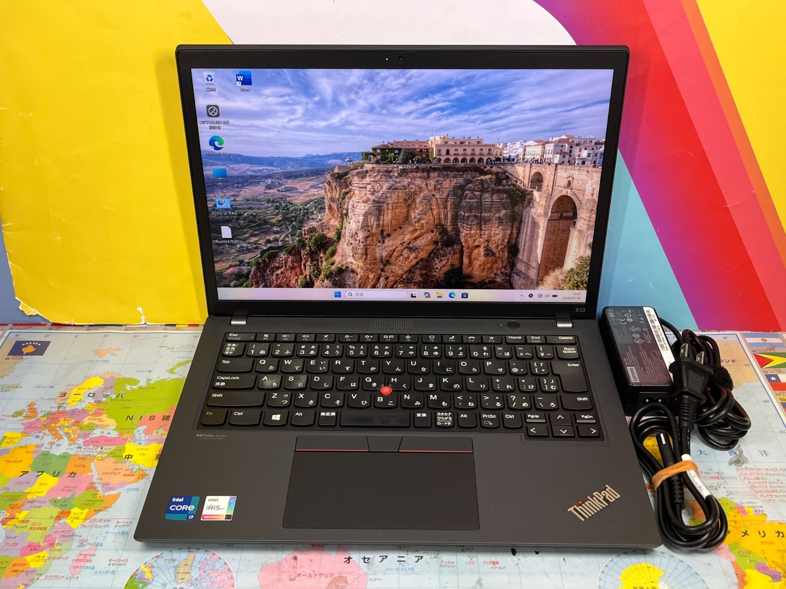 i7・32GB・512GB レノボ X13 Gen2 13.3型 超軽量 ノートPC 美品