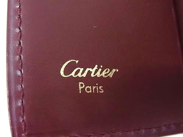 □美品□ Cartier カルティエ マストライン レザー 4連 キーケース 鍵