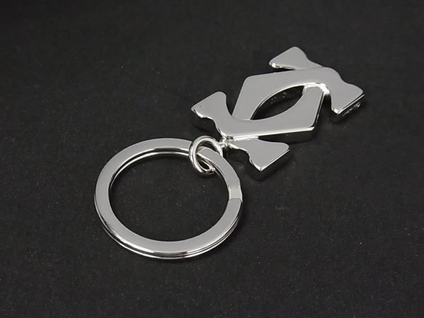 □新品□未使用□ Cartier カルティエ 2Cロゴ キーホルダー キーリング