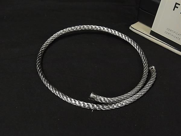 FRED フレッド フォース10 ブレスレット用 スティールケーブル 表記サイズ19 シルバー系 FZ3770