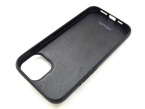 PRADA プラダ サフィアーノレザー iPhone13/14 対応 アイフォンケース