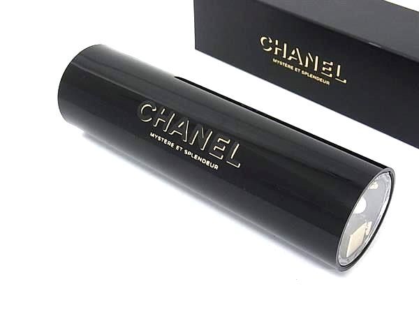 ■美品■ CHANEL シャネル ロゴ 万華鏡 カレイドスコープ ブラック系 FZ4519