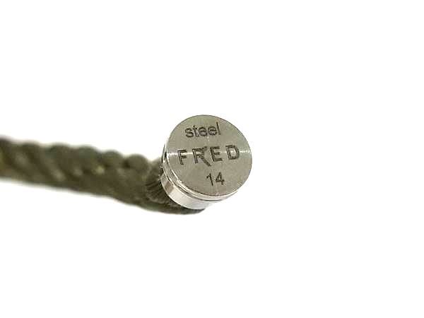 □美品□ FRED フレッド フォース10 ブレスレット用 スティール