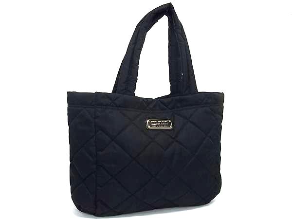■新品同様■ MARC BY MARC JACOBS マークバイマークジェイコブス ナイロン ハンドバッグ トート ショルダー 肩掛け ブラック系 BT6226