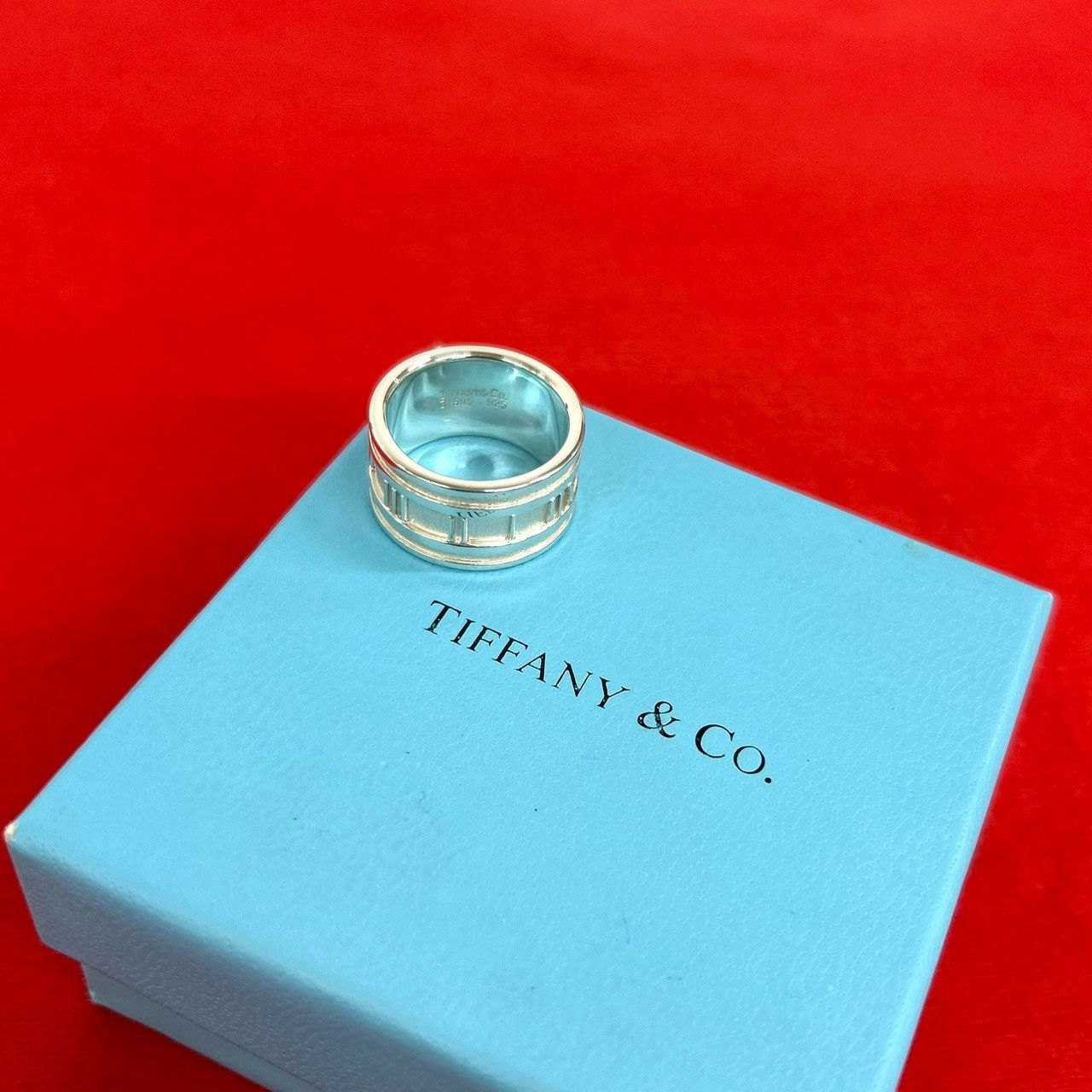 極 美品 TIFFANY&Co. ティファニー ヴィンテージ ワイド アトラス