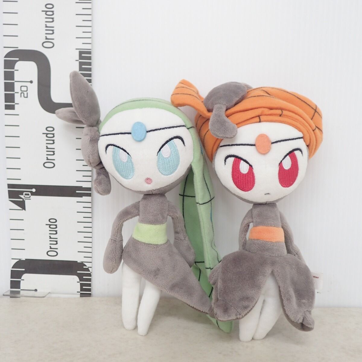 【希少・紙タグ付】メロエッタ ぬいぐるみ 2種セット 劇場版ポケットモンスター ポケモンセンター ぬいぐるみ メロエッタ ステップフォルム/ボイス
