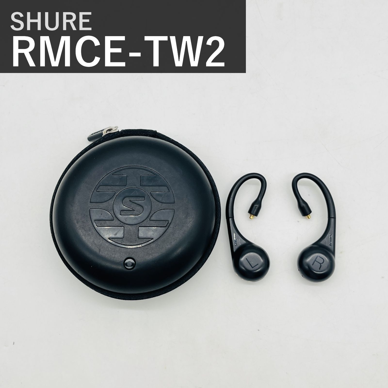 SHURE シュア RMCE-TW2 ブラック 完全ワイヤレスイヤホン化アダプター