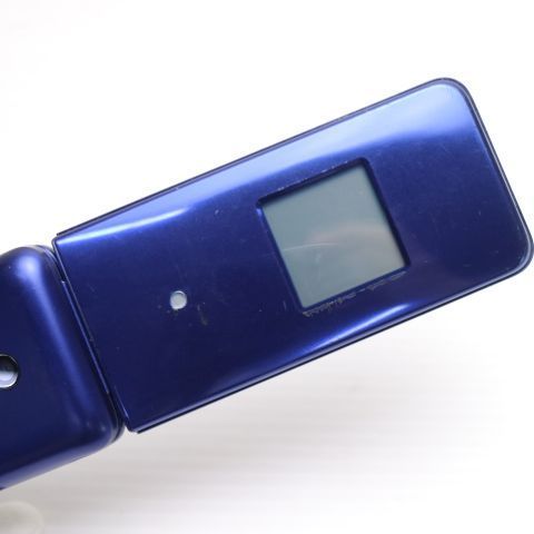 良品中古 KYF41 かんたんケータイ ロイヤルブルー 白ロム 本体 即日