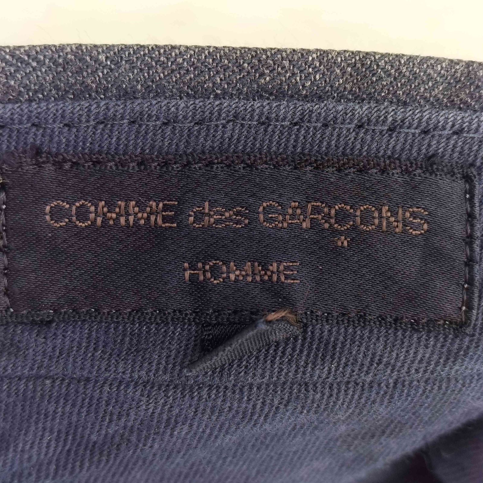 コムデギャルソンオム COMME des GARCONS HOMME 80s AD表記無 金文字