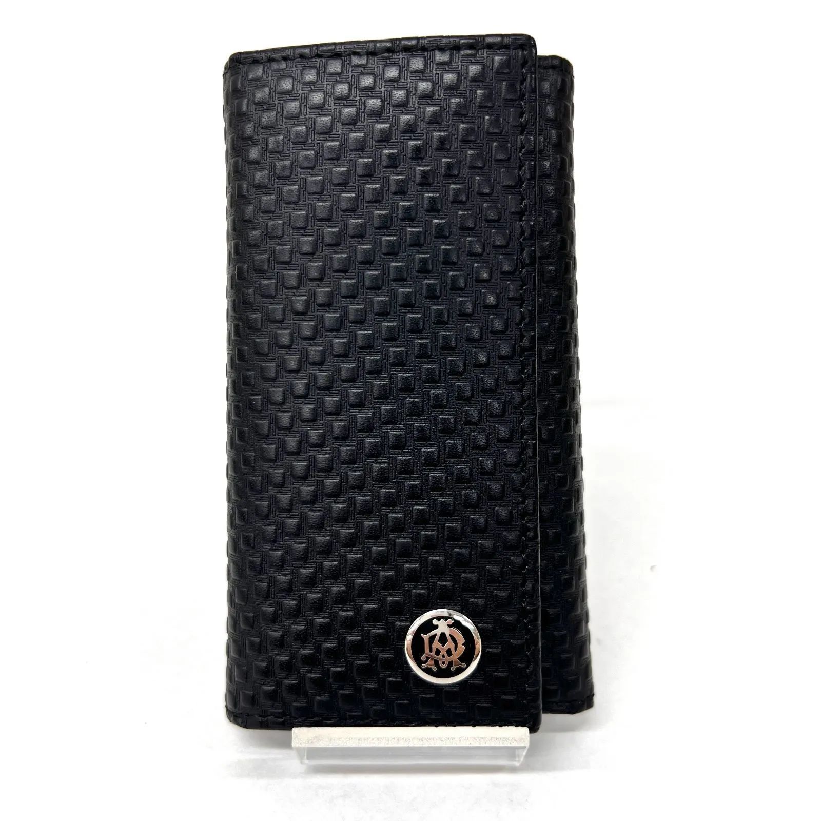 SD8187 Dunhill ダンヒル マイクロディーエイト レザー ブラック 6連キーケース メンズ