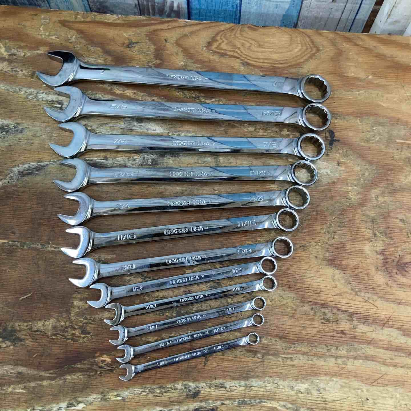 ◇Snap-On オフセットコンビネーションレンチ13本セット(インチ) OEX32B～10B【柏店】