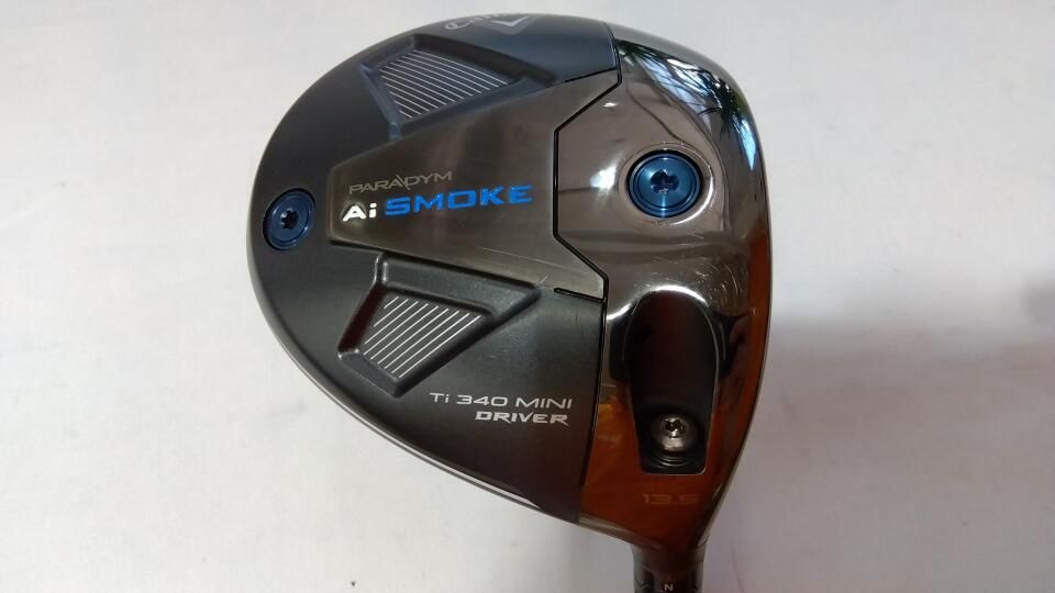 キャロウェイ　PARADYM Ai SMOKE 340 MINI　13.5度　TENSEI 60 for Callaway(Ai SMOKE)　Sフレックス　ドライバー　中古　ゴルフドゥ！松前R56店【最短即日発送】