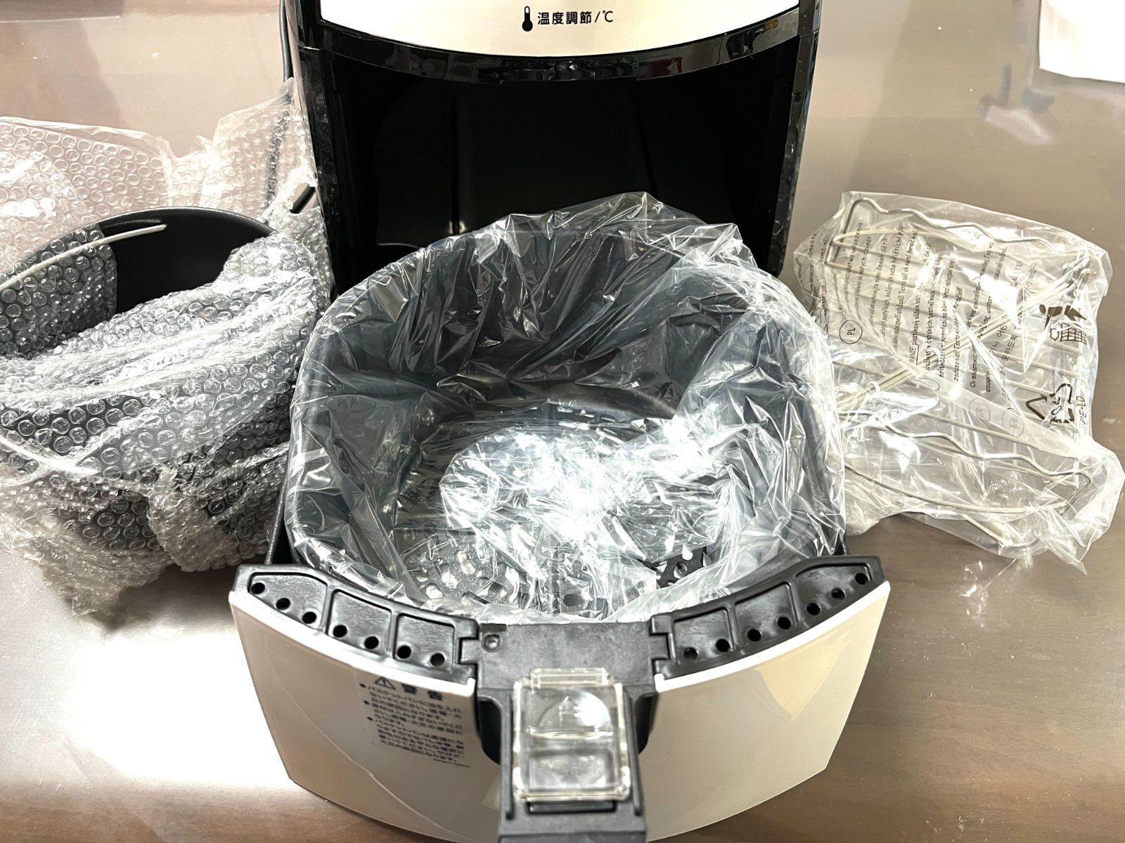 新品未使用】 ショップジャパン カラーラ 熱風揚げ物調理機器 - メルカリ