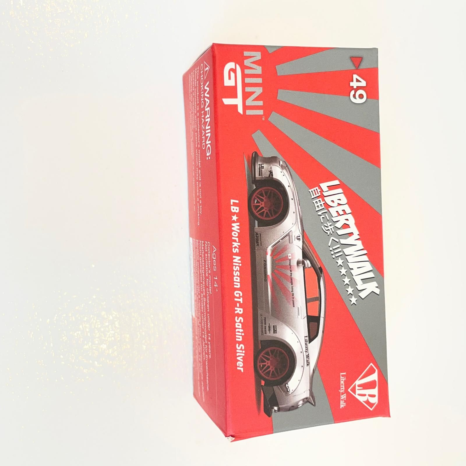 尾張小牧店】 中古 MINI GT 1/64 LB☆Works Nissan GT-R FORGIATO