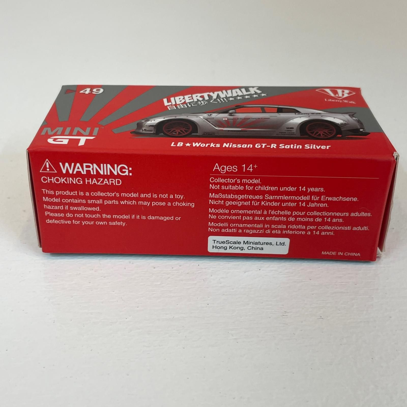 尾張小牧店】 中古 MINI GT 1/64 LB☆Works Nissan GT-R FORGIATO