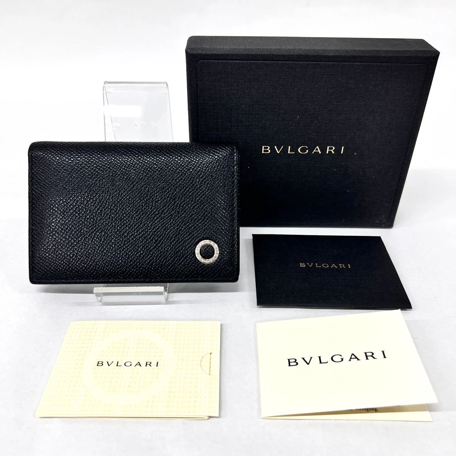 SD8560 新品未使用！ BVLGARI ブルガリ ブルガリマン カードケース