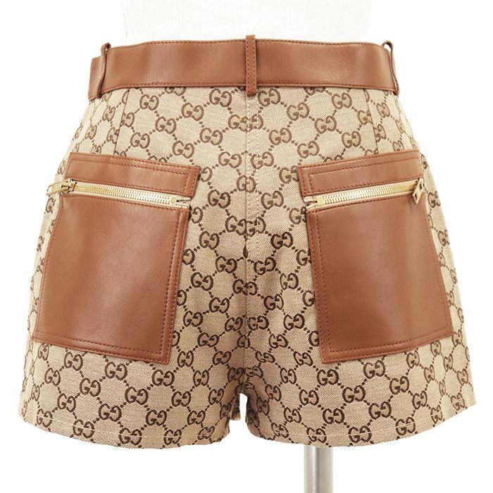 未使用】GUCCI グッチ パンツ サイズ 38 レディース ショーツ GG