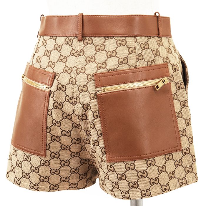 未使用】GUCCI グッチ パンツ サイズ 38 レディース ショーツ GG