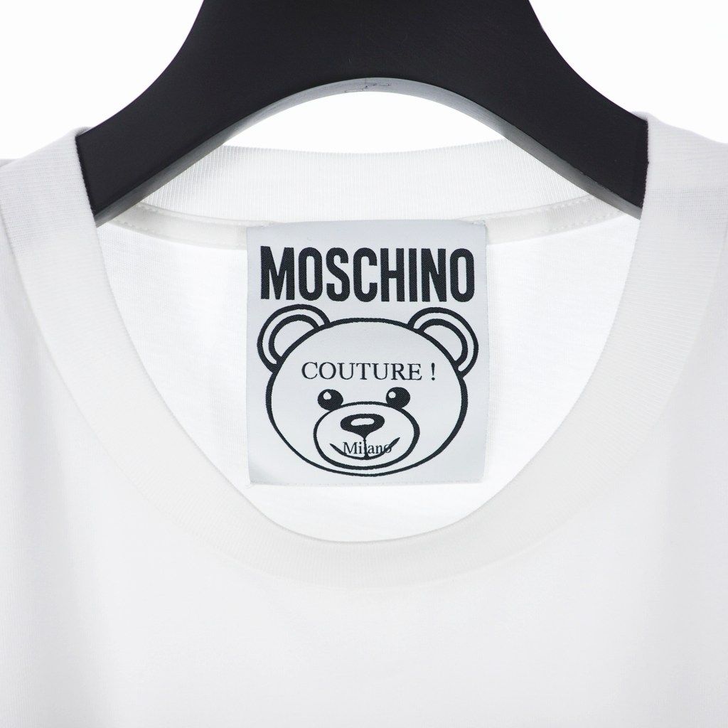 モスキーノ MOSCHINO 20SS バッド テディベア プリント Tシャツ