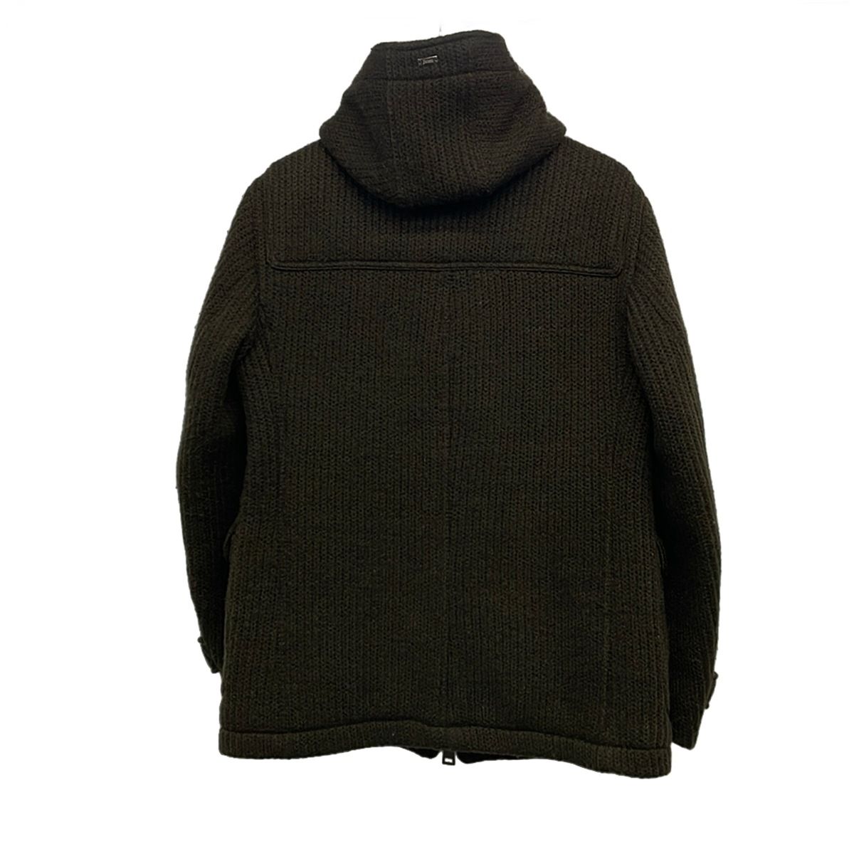 HERNO(ヘルノ) ダッフルコート サイズ46 L レディース ダークグリーン