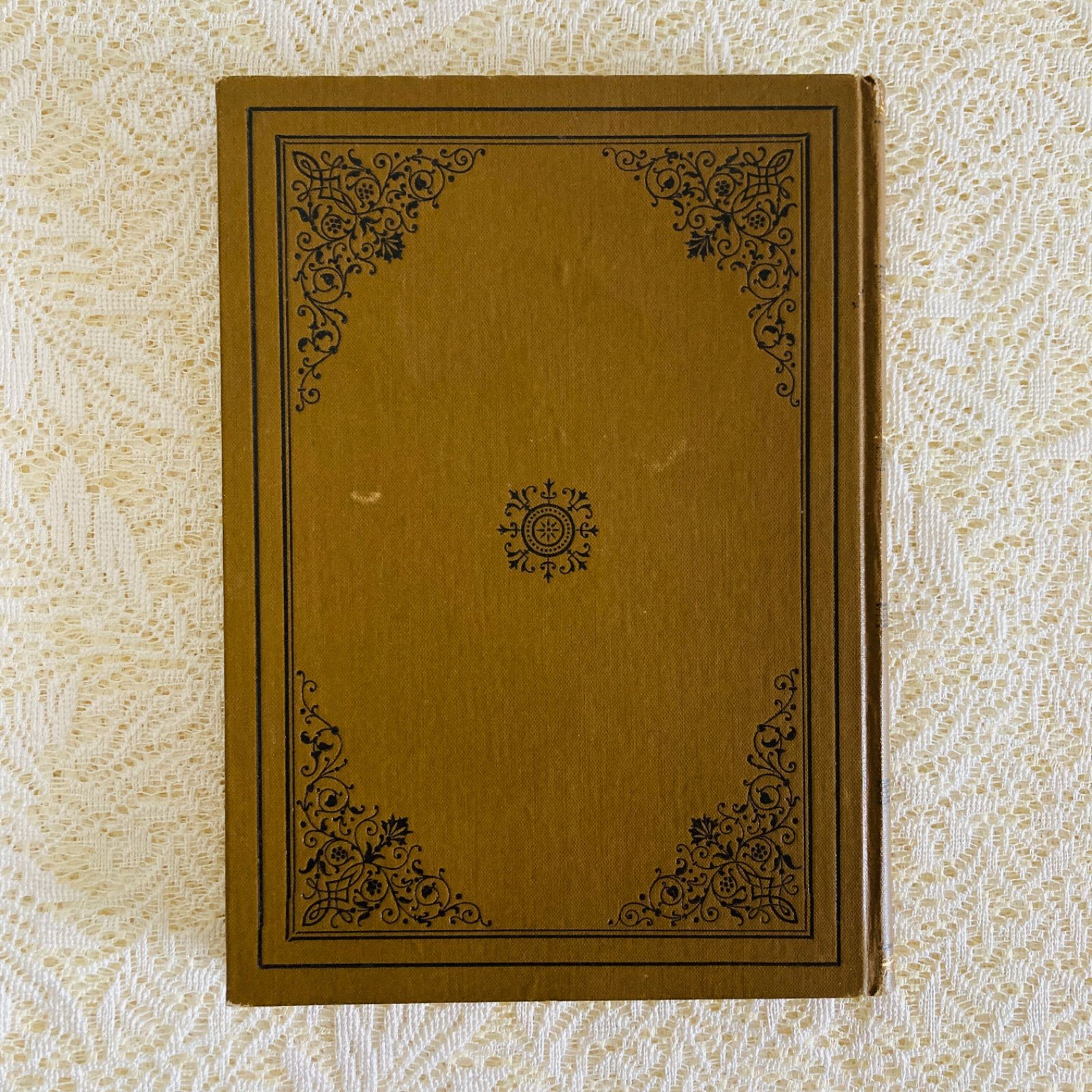 美しい花装丁のアンティーク詩選集 1910年頃 ドイツ語古書 インテリア