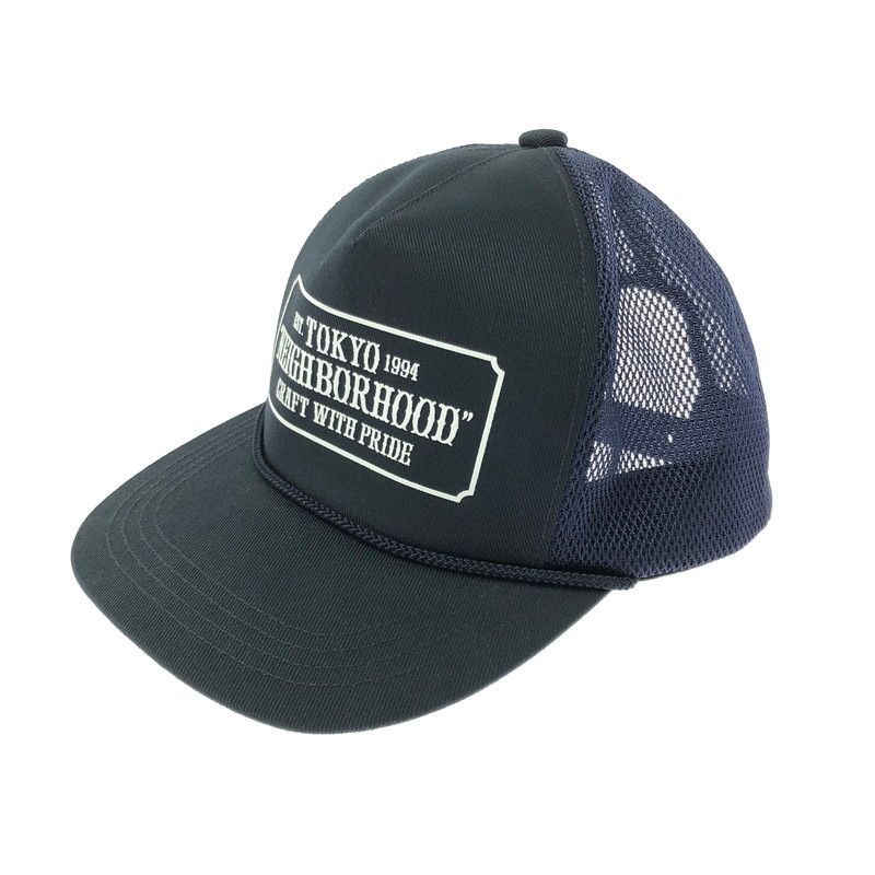 【中古品】 NEIGHBORHOOD ネイバーフッド TRUCKER CAP 191YGNH-HT05 トラッカーキャップ 帽子 アクセサリー 【185-260714-YY-08-tagh】