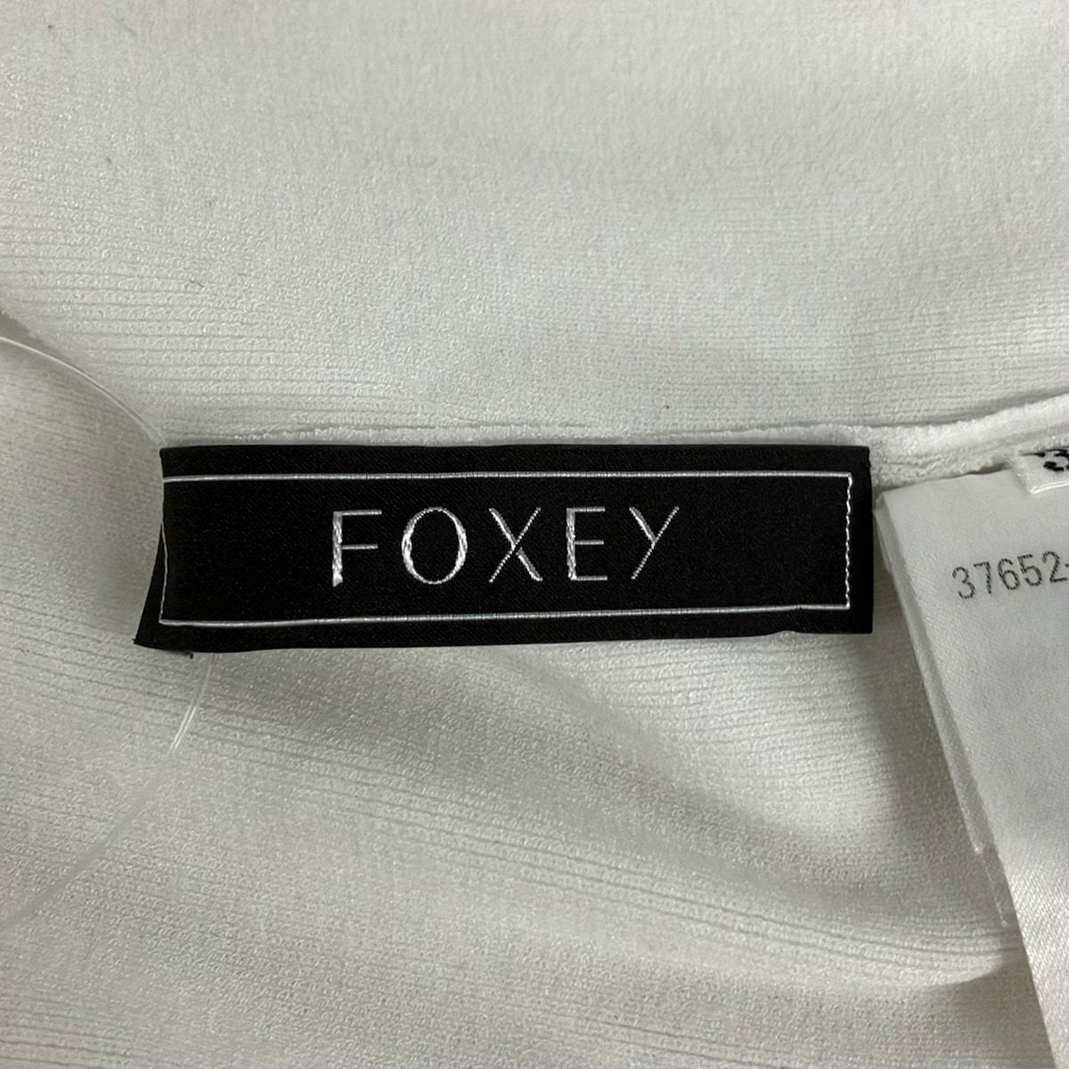 FOXEY(フォクシー) ボレロ サイズ38 M レディース美品 - 37652 白 半袖
