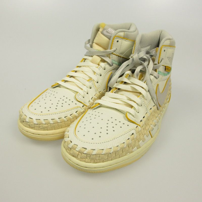 【姫路東店】 中古 NIKE | ナイキ スニーカー AIR JORDAN 1 RETRO HIGH OG SP FD2565-100 ×UNION ホワイト 27.5cm 【126】 16,872円