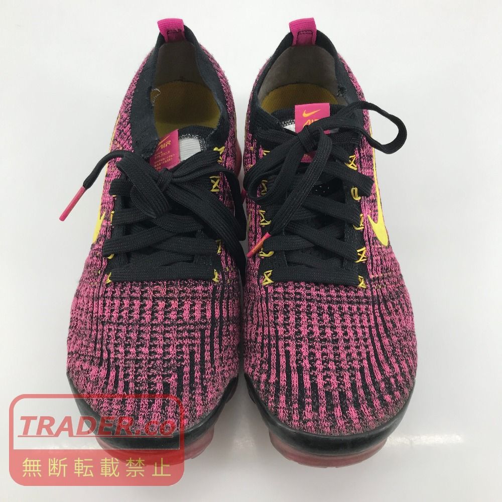05w22364 ナイキ NIKE W AIR VAPORMAX FLYKNIT 3 ピンク/イエロー 