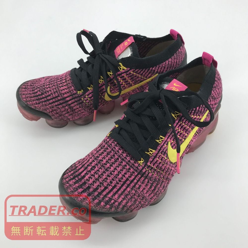 05w22364 ナイキ NIKE W AIR VAPORMAX FLYKNIT 3 ピンク/イエロー 