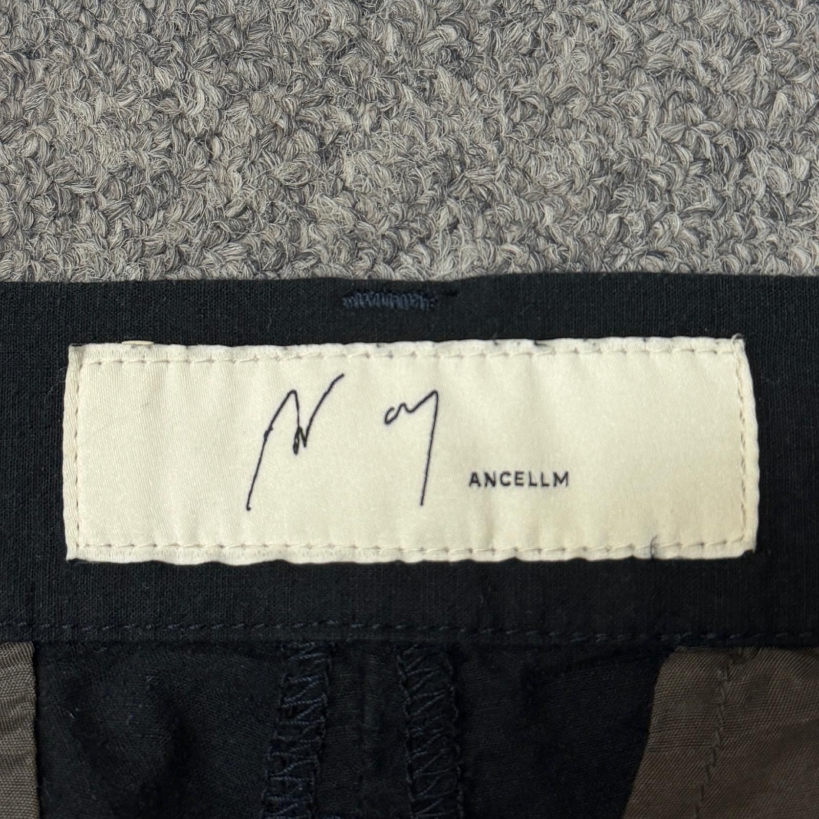 参考上代39600円 ANCELLM GARDEN別注 C/S MIDDLE STRAIGHT SLACKS EX